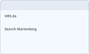 HRS.de  Search Marienberg